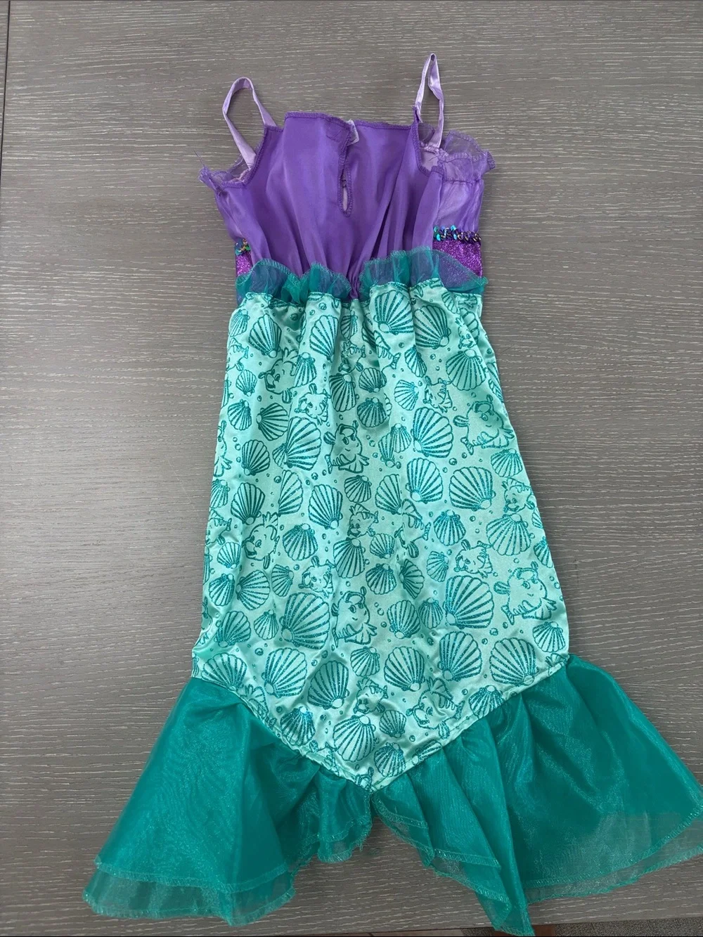 Ariel Little Mermaid dress 4-6x
